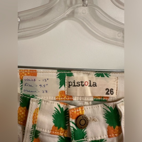 PISTOLA PINEAPPLE PRINT JEANS - Picture 4 of 6